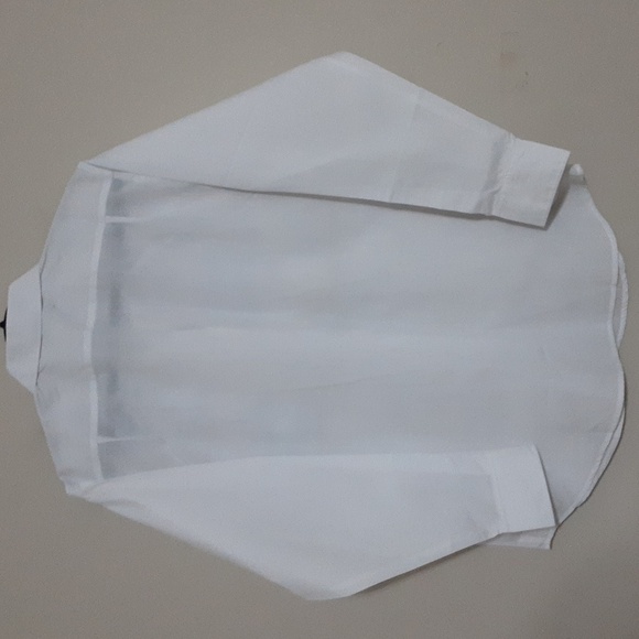 Quacker Factory Cata Kitty Women White Shirt with Multicolor Patchwork M vintage - Picture 7 of 7